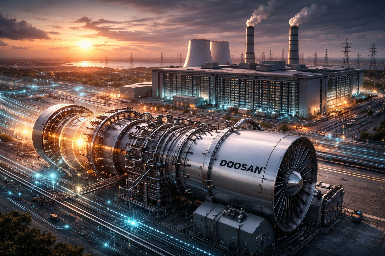 The Role of Doosan Turbines in Powering Future US Data Centres