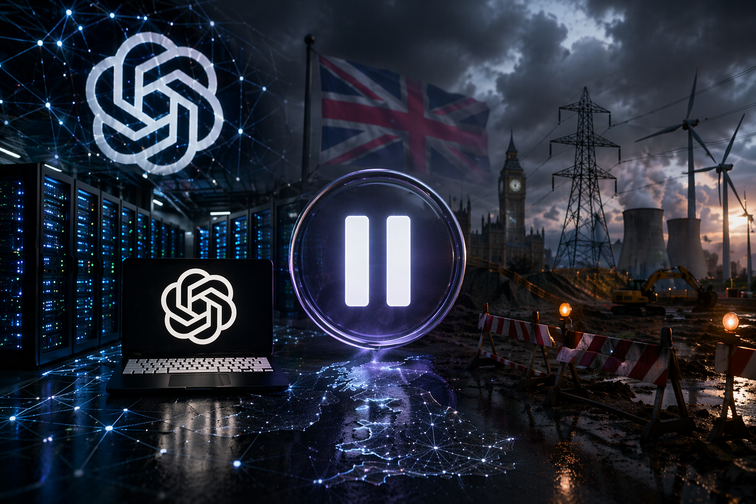 Energy and Policy Constraints Force OpenAI to Pause UK Data Centre Plans