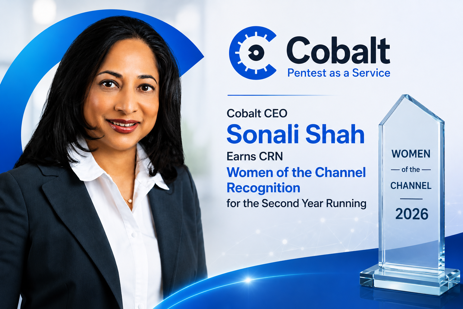 Cobalt CEO Sonali Shah Earns CRN Women of the Channel Recognition for the Second Year Running