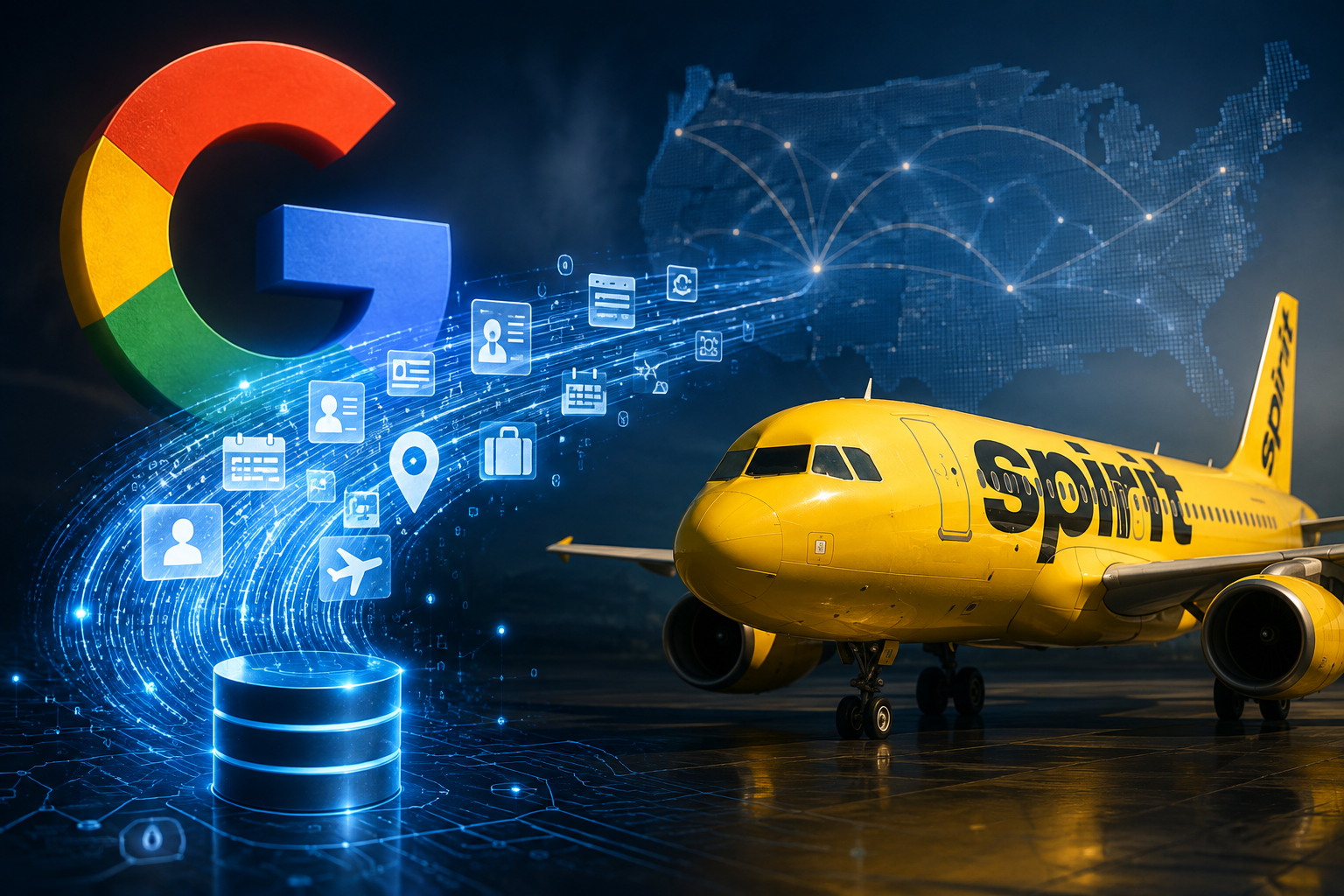 Exploring Google’s $10 Million Data Agreement with Spirit Airlines